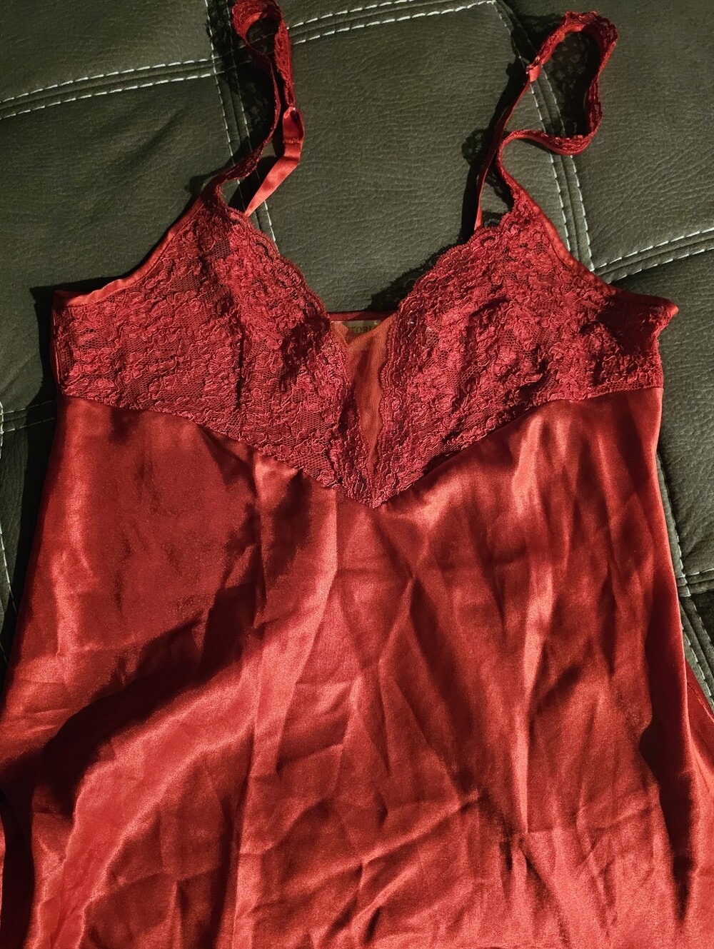 Vintage Victoria secret gold label silk nightgown